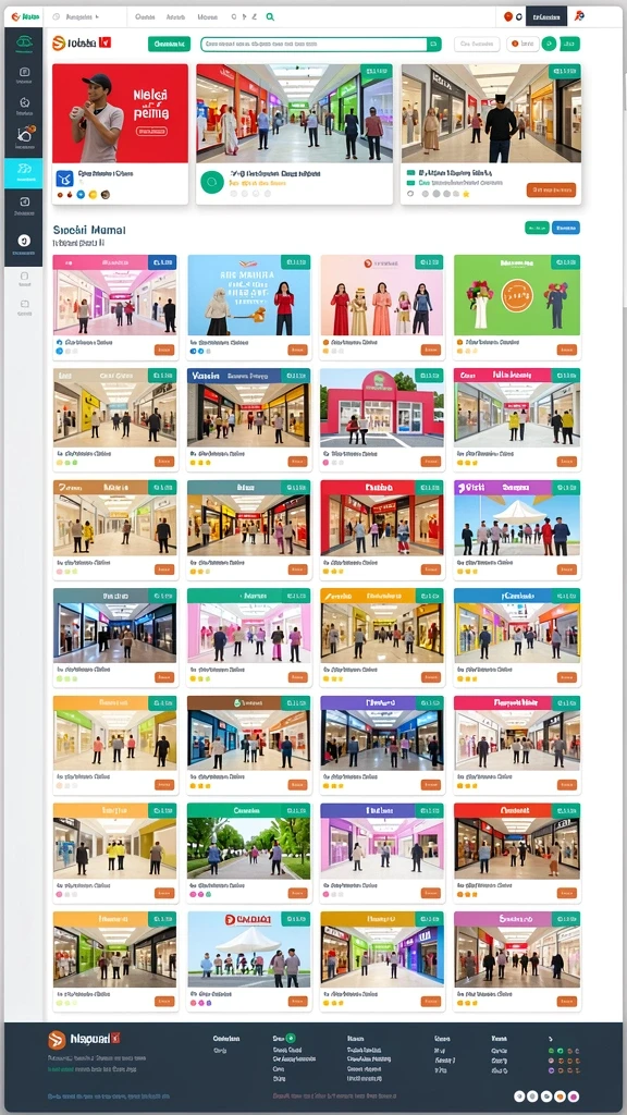 Beragam pilihan permainan untuk dijelajahi.