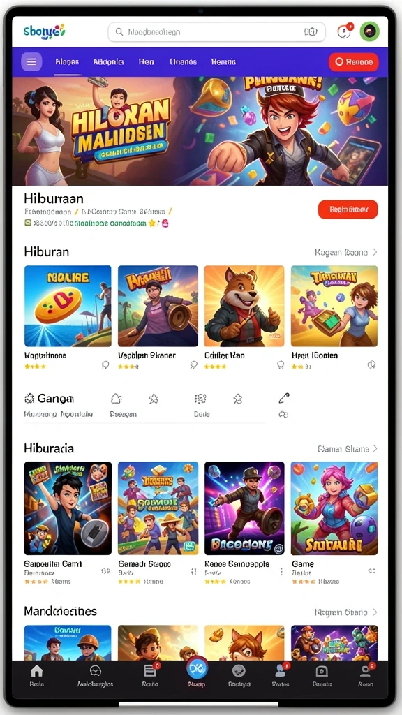 Screenshot memperlihatkan aksi seru dalam permainan.