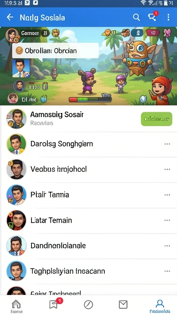 Lihat karakter unik yang tersedia untuk dimainkan.