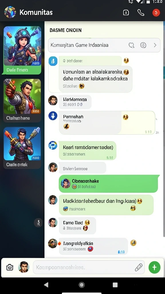 Tampilan antarmuka yang menarik dan user-friendly.