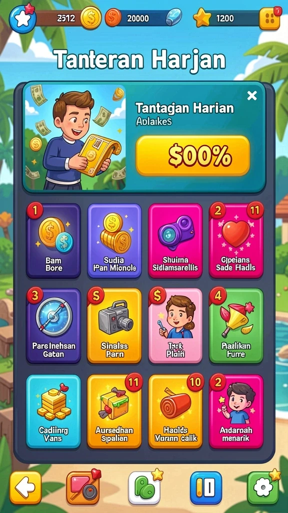 Sistem hadiah yang menguntungkan untuk setiap pemain.