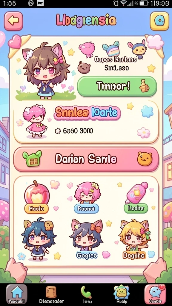 Tampilan grafis yang mengesankan saat memasuki level baru.