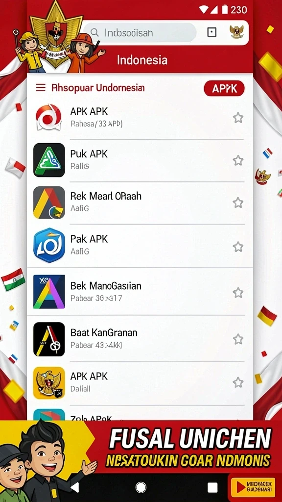 Karakter unik dengan kemampuan berbeda.
