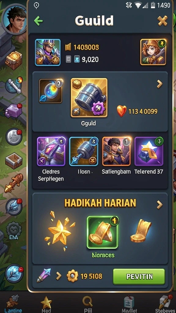 Interaksi multiplayer yang seru dengan teman-teman.