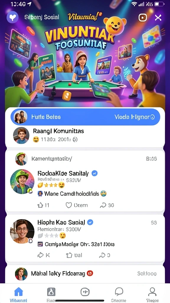 Tampilan antarmuka yang intuitif dan menarik.