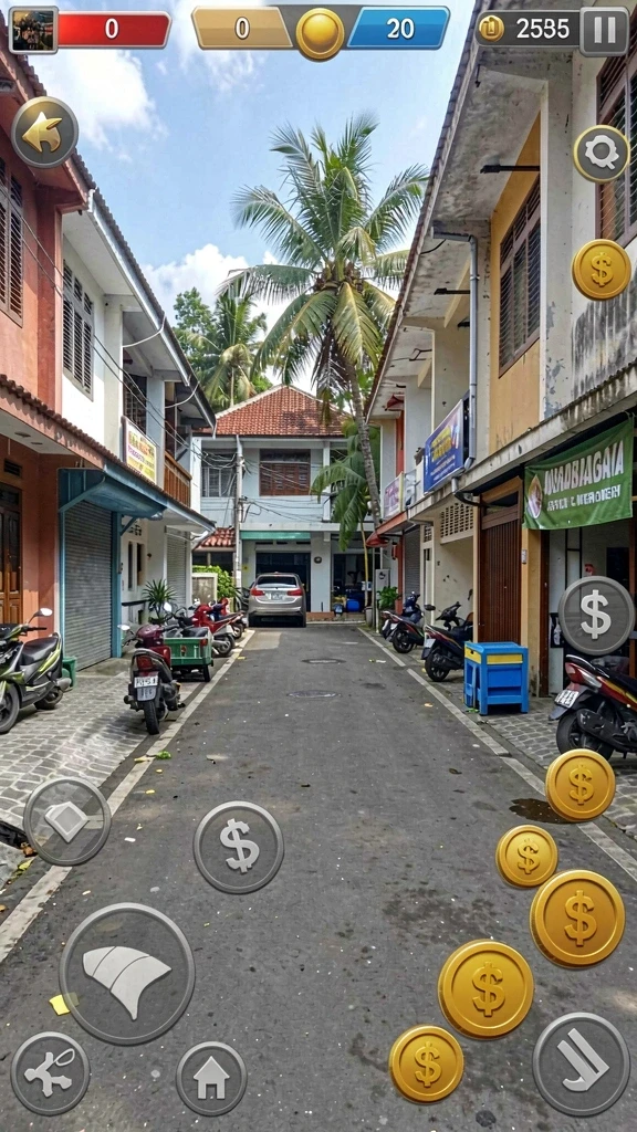 Tampilan antarmuka yang sederhana dan intuitif.