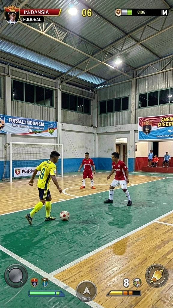 Bergabung dengan teman dalam permainan online.