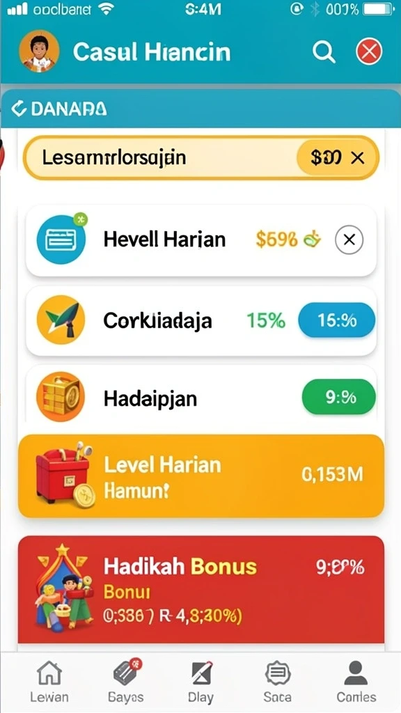 Pengalaman bermain yang mendebarkan dengan bonus menarik.