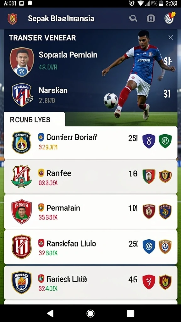 Tampilan awal yang menarik dan mengundang selera.