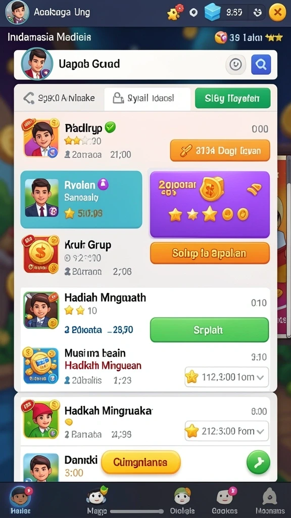 Gameplay seru dengan berbagai level menantang.