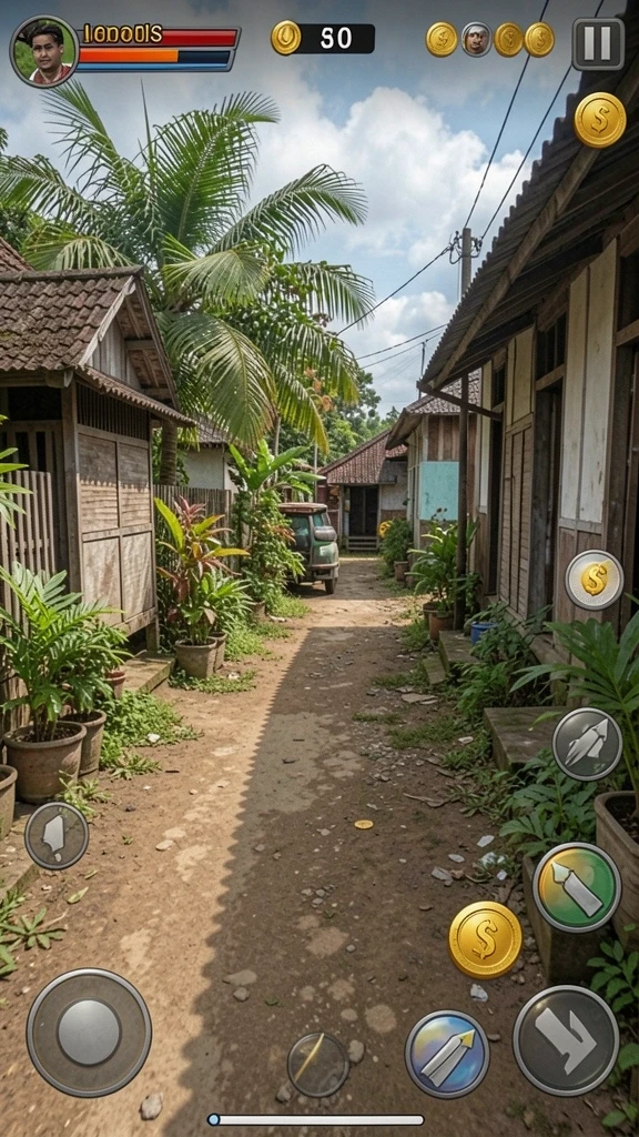 Fitur multiplayer yang memudahkan bermain bersama teman.