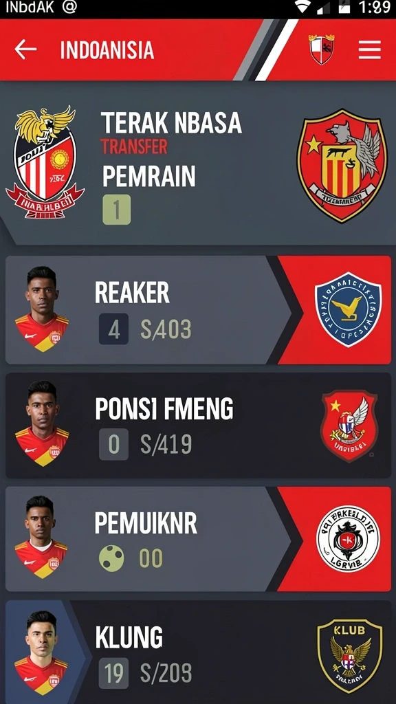 Tangkapan layar antarmuka utama DIREKTURTOTO.