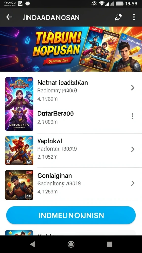 Karakter unik dan beragam untuk dipilih.