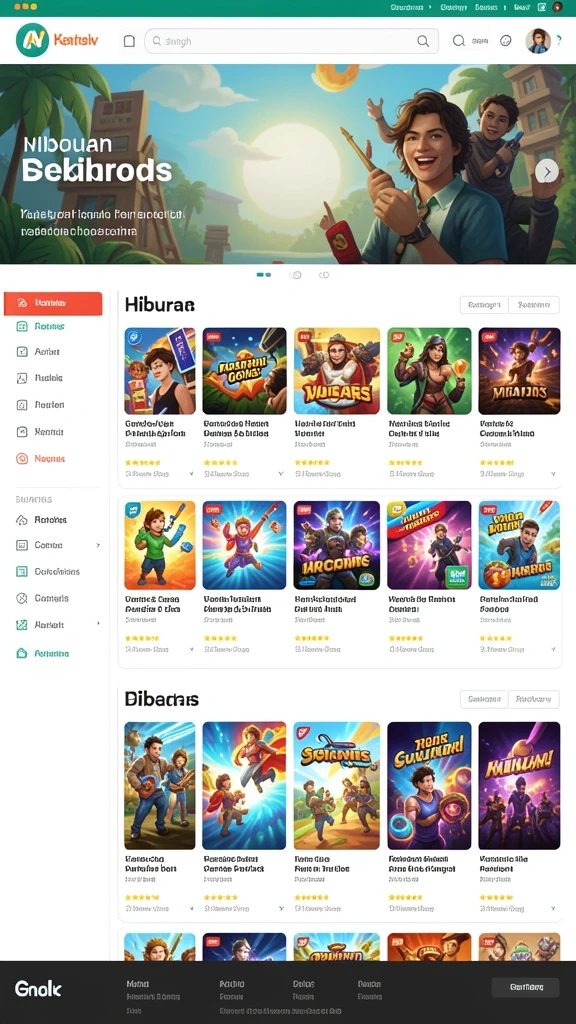 Screenshot menampilkan grafis yang memukau dan detail karakter.