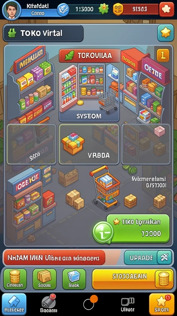 Tantangan seru dalam setiap level permainan.