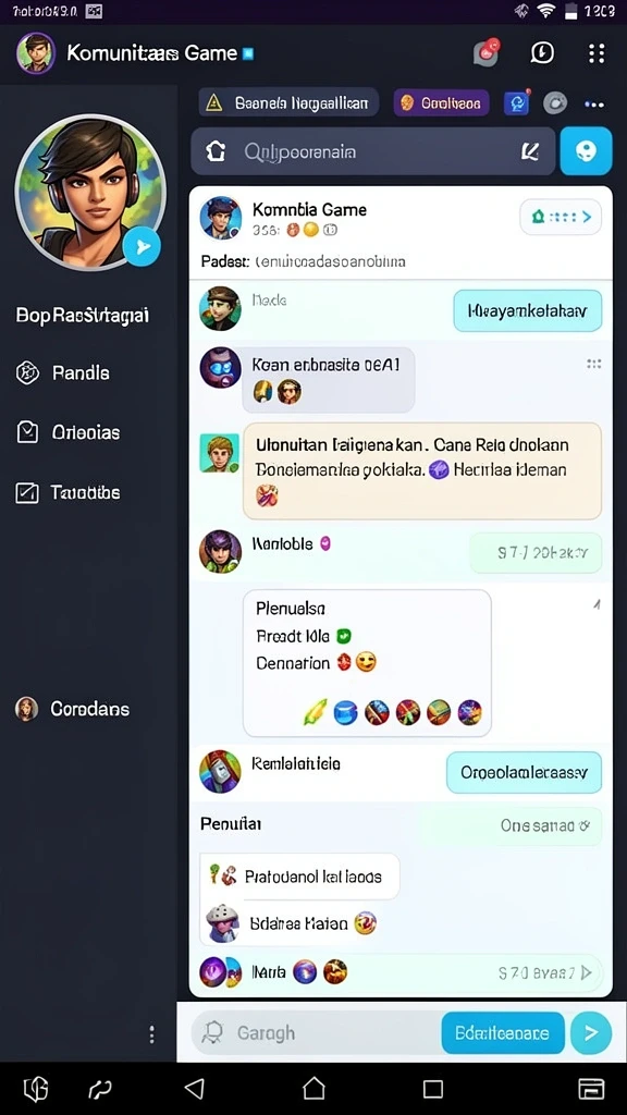 Tangkapan layar memperlihatkan mode multiplayer saat bermain bersama teman.