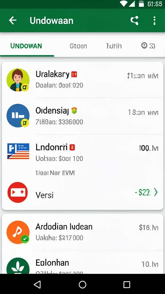 Antarmuka yang intuitif dan responsif.