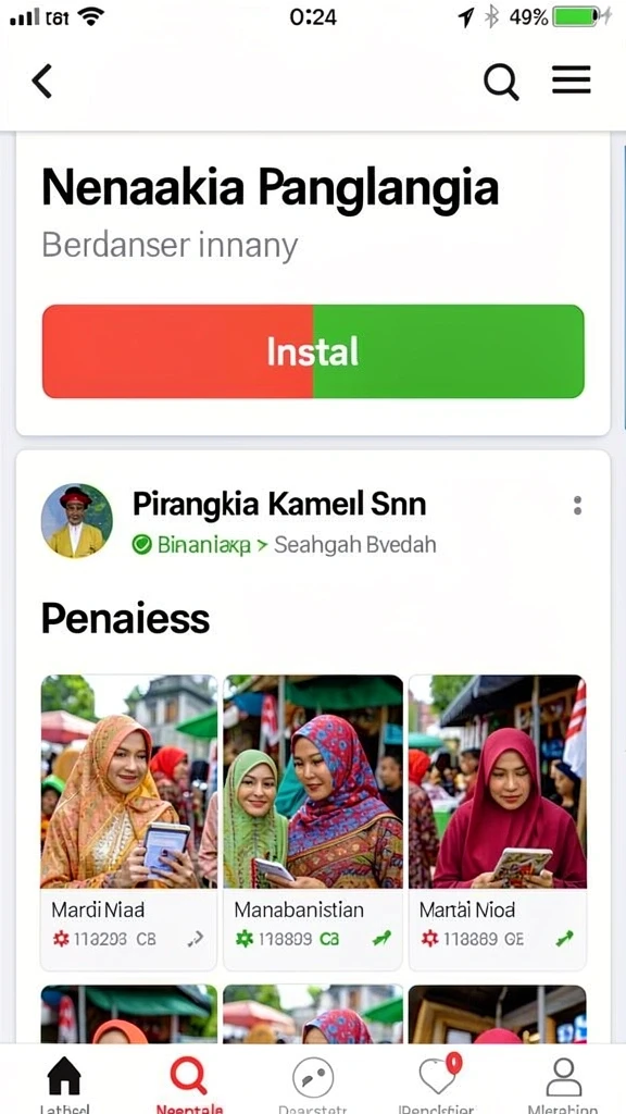 Tampilan antarmuka yang ramah pengguna.