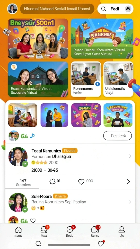 Tangkapan layar menunjukkan interaksi pemain dalam mode multiplayer yang menarik.