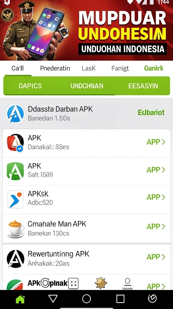 Tampilan antarmuka user-friendly dan menarik.