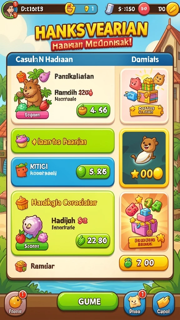 Tampilan antarmuka yang menarik dan mudah digunakan.