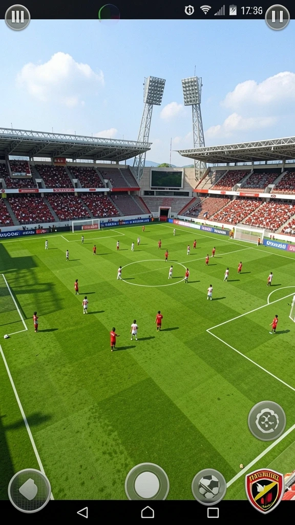 Screenshot menunjukkan karakter kelinci yang lucu di level yang cerah.
