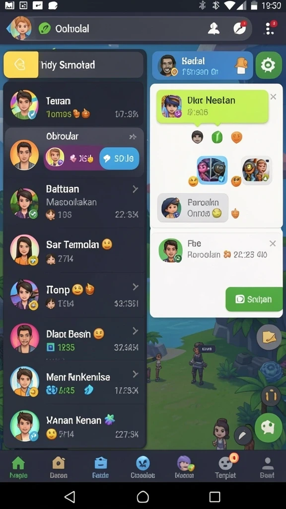 Mendapatkan reward menarik setiap hari.