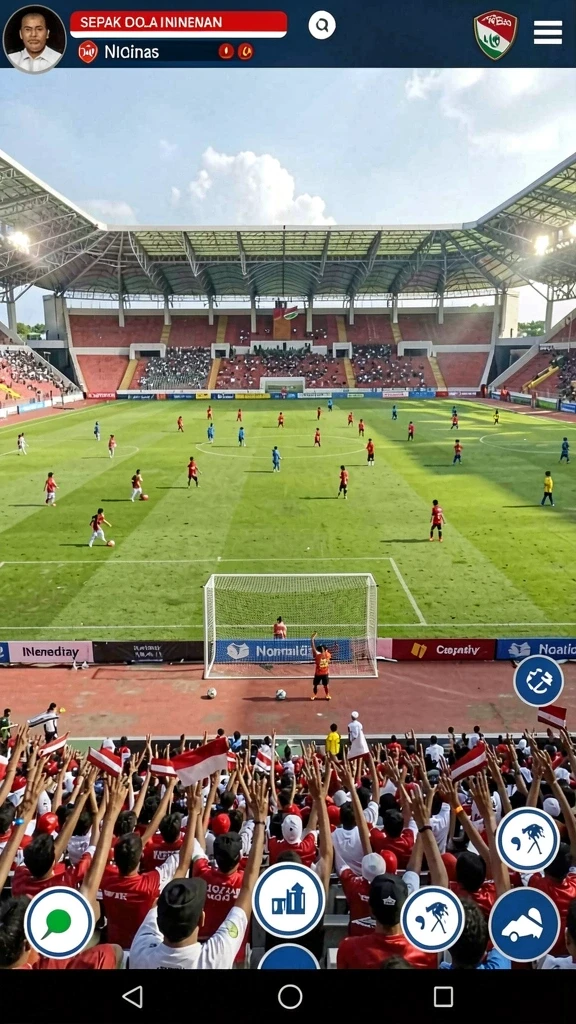 Tampilan awal LION4D yang menarik dan intuitif.