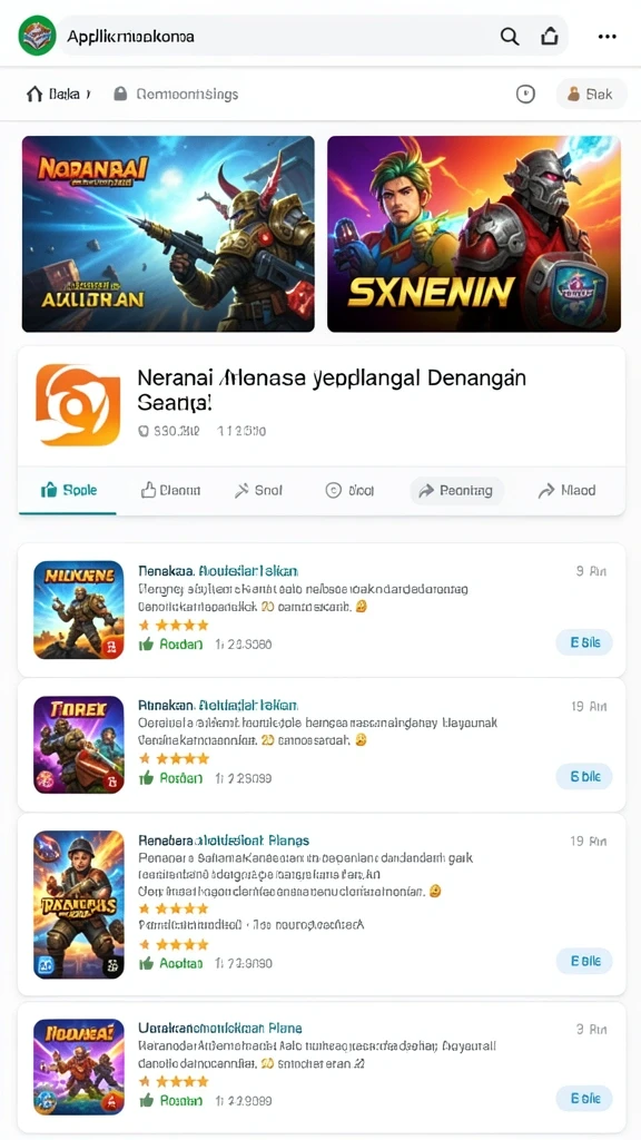 Mode permainan yang bervariasi dan seru.