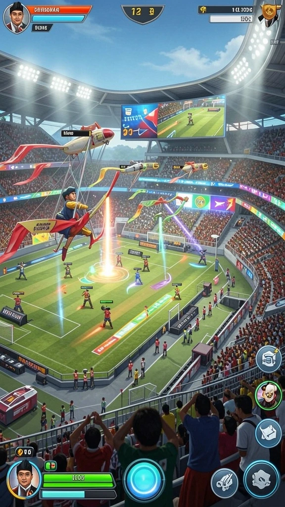 Fitur multiplayer untuk bersaing dengan teman.