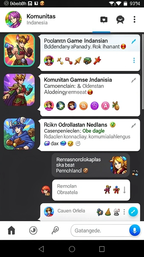 Screenshot menunjukkan grafis HD yang memukau.