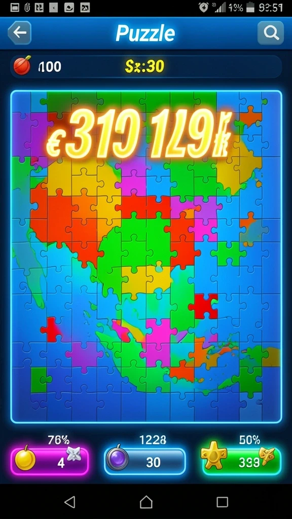 Tangkapan layar menampilkan grafik menakjubkan dari game.
