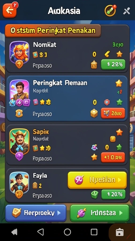 Tampilan misi terbaru yang menantang di MERDEKA138.