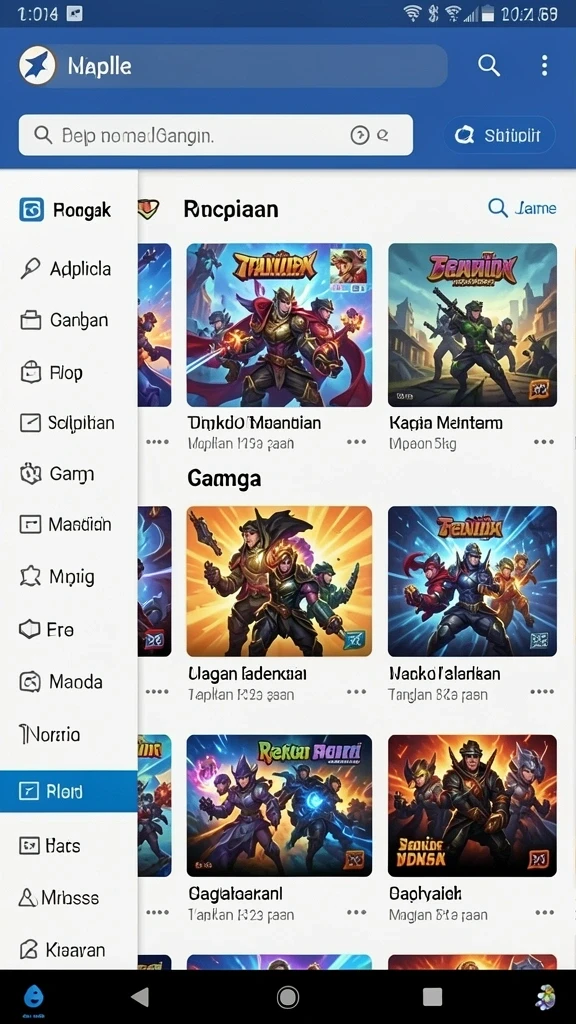 Tangkapan layar menampilkan karakter utama dalam aksi.
