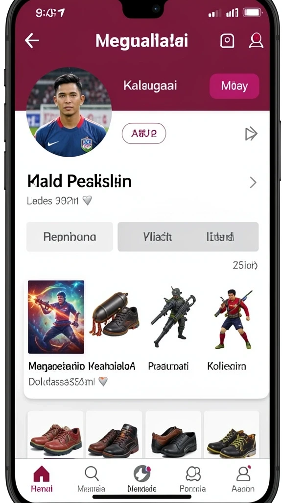 Tampilan antarmuka yang menarik dan mudah digunakan.
