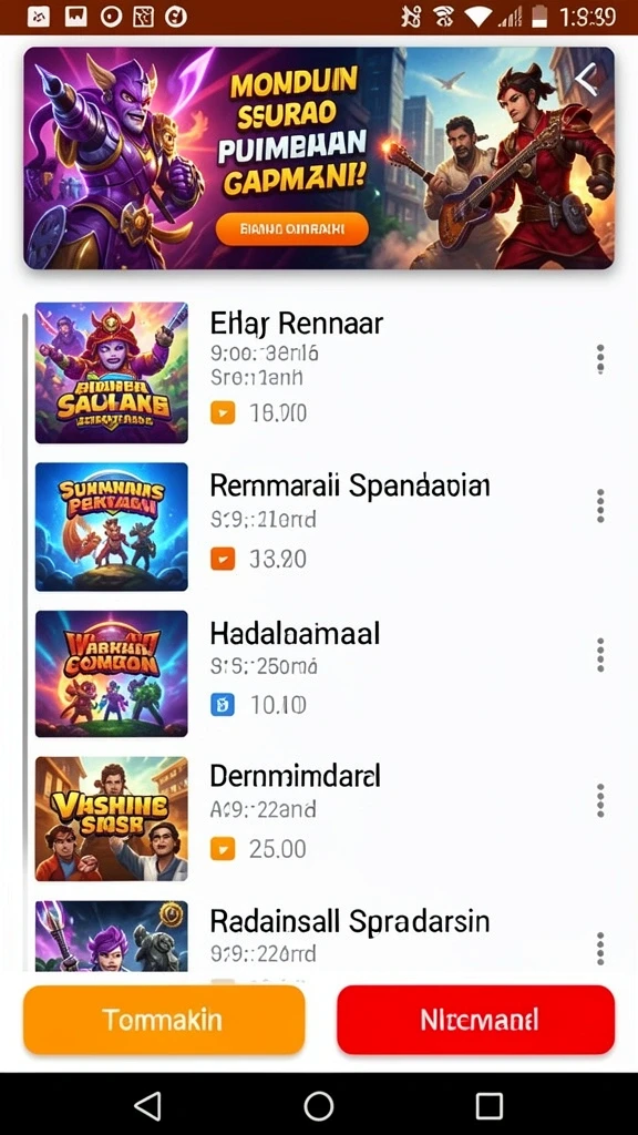 Tampilan antarmuka yang menarik dan mudah digunakan.