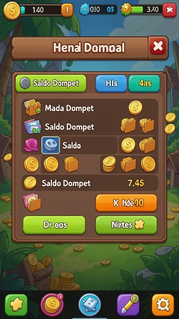Fitur permainan slot dengan grafis yang memukau.