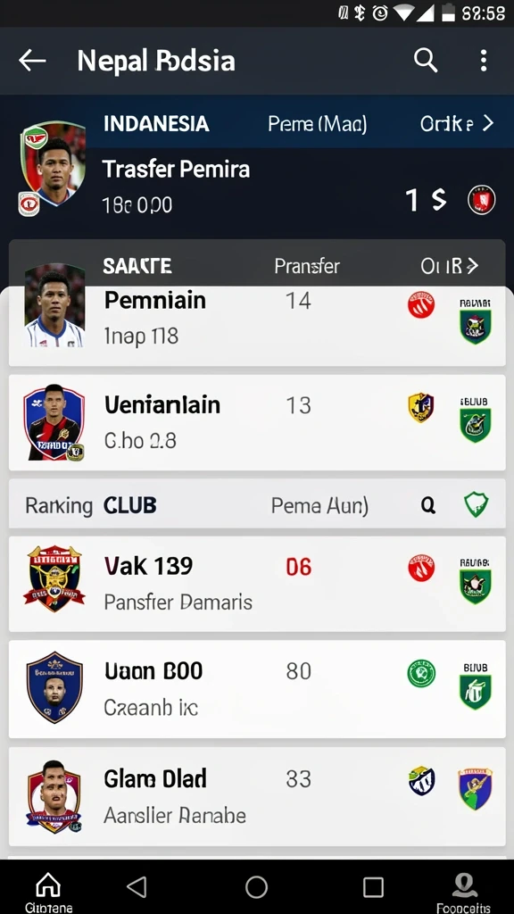 Tampilan antarmuka yang user-friendly
