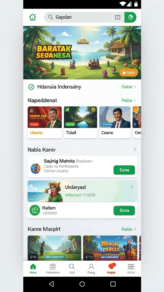 Menampilkan aksi karakter utama dalam misi yang seru.