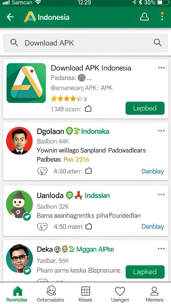 Screenshot ini memperlihatkan momen pertarungan seru dengan karakter unik.