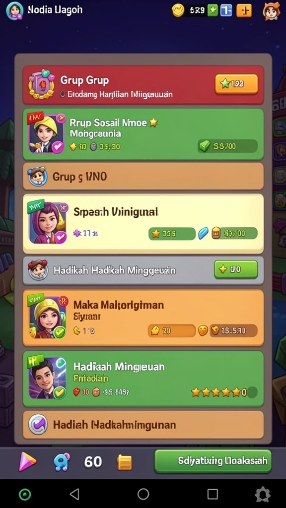 Tampilan antarmuka pengguna yang mudah dinavigasi.