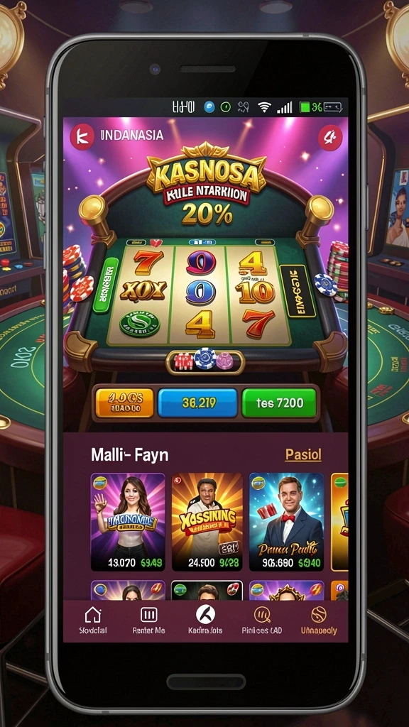 Visual dari berbagai pilihan permainan yang tersedia di SVIPWINS.