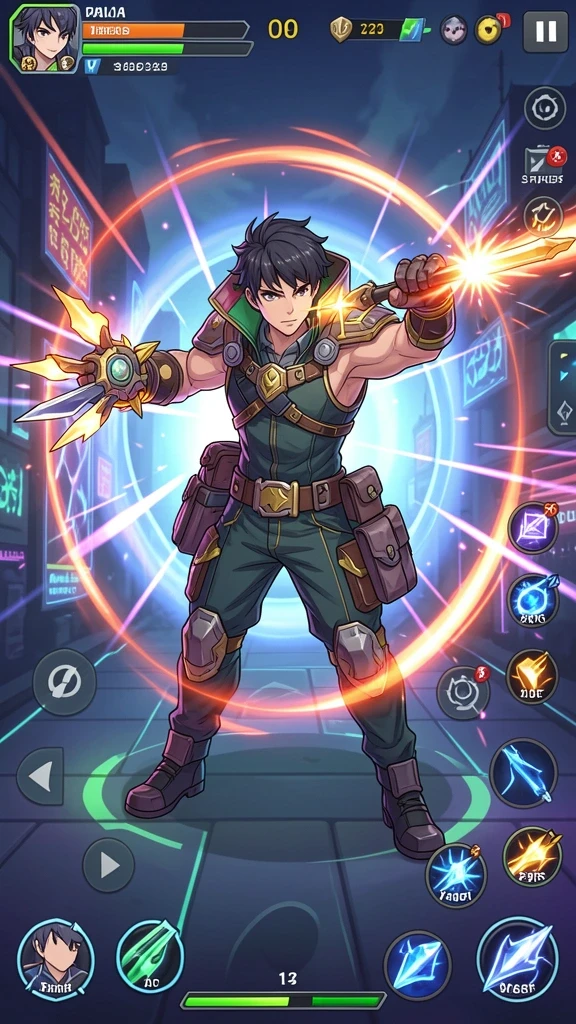 Tangkapan layar menampilkan mode multiplayer yang kompetitif.
