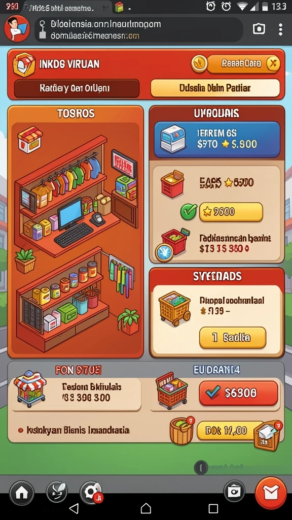 Tampilan antarmuka yang user-friendly dan menarik.